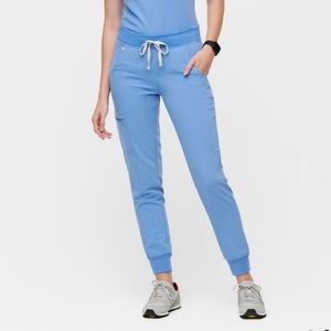 Figs Ceil Blue Scrub Pants